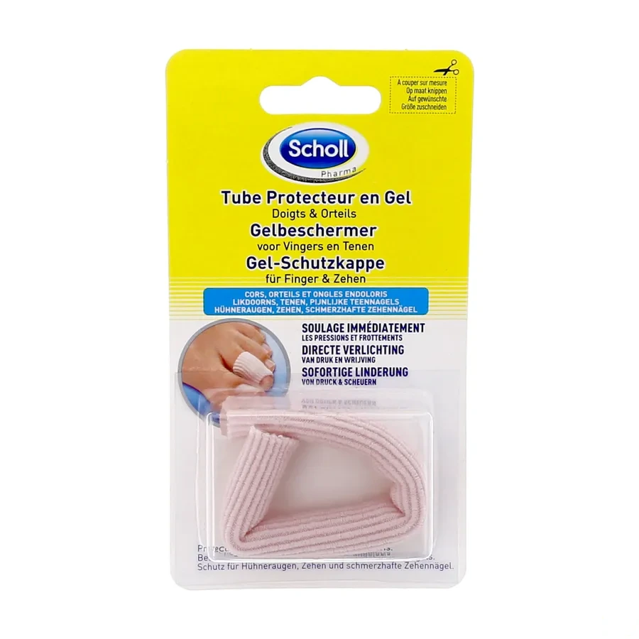 Scholl Tube Protecteur en Gel Doigts et Orteils
