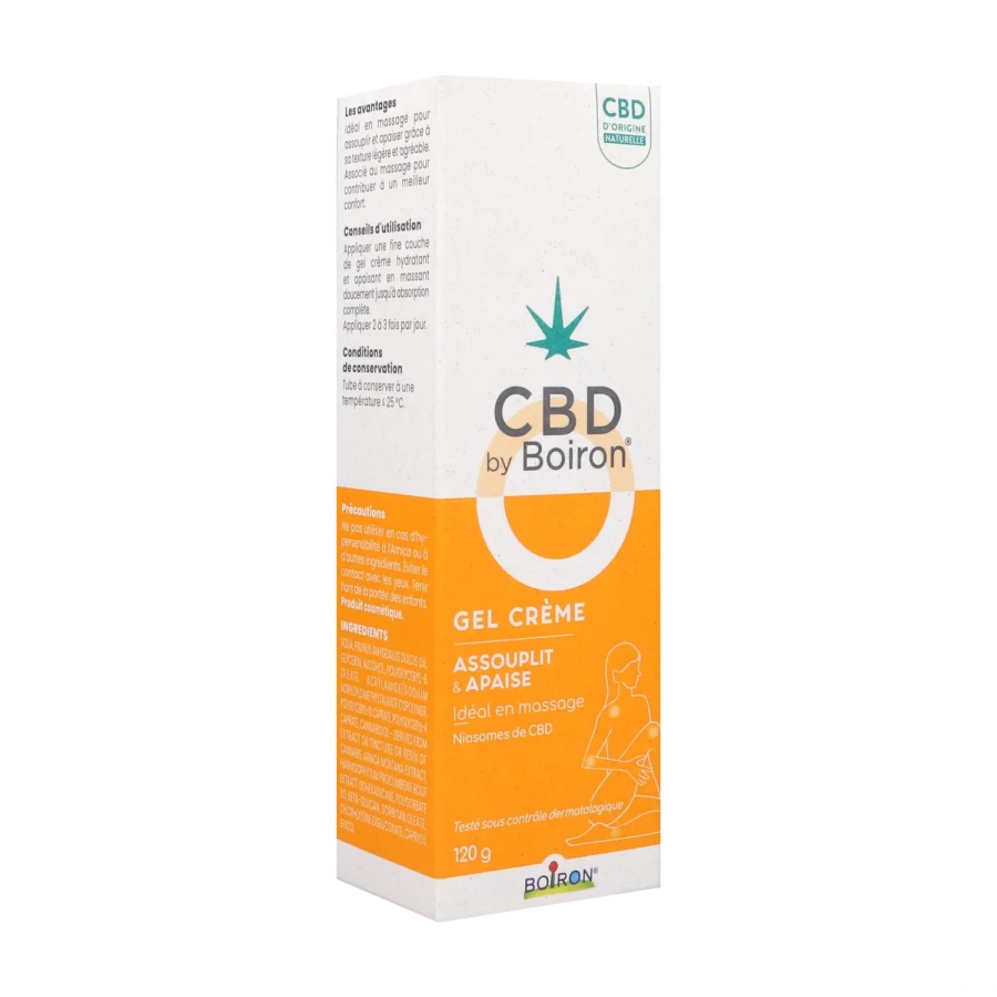 CBD by Boiron Gel Crème Assouplit et Apaise