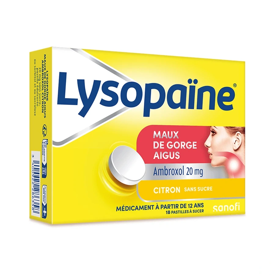 Lysopaïne Maux de Gorge
