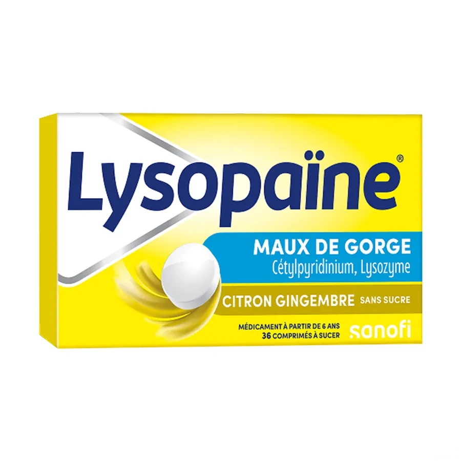 Lysopaïne Maux de Gorge