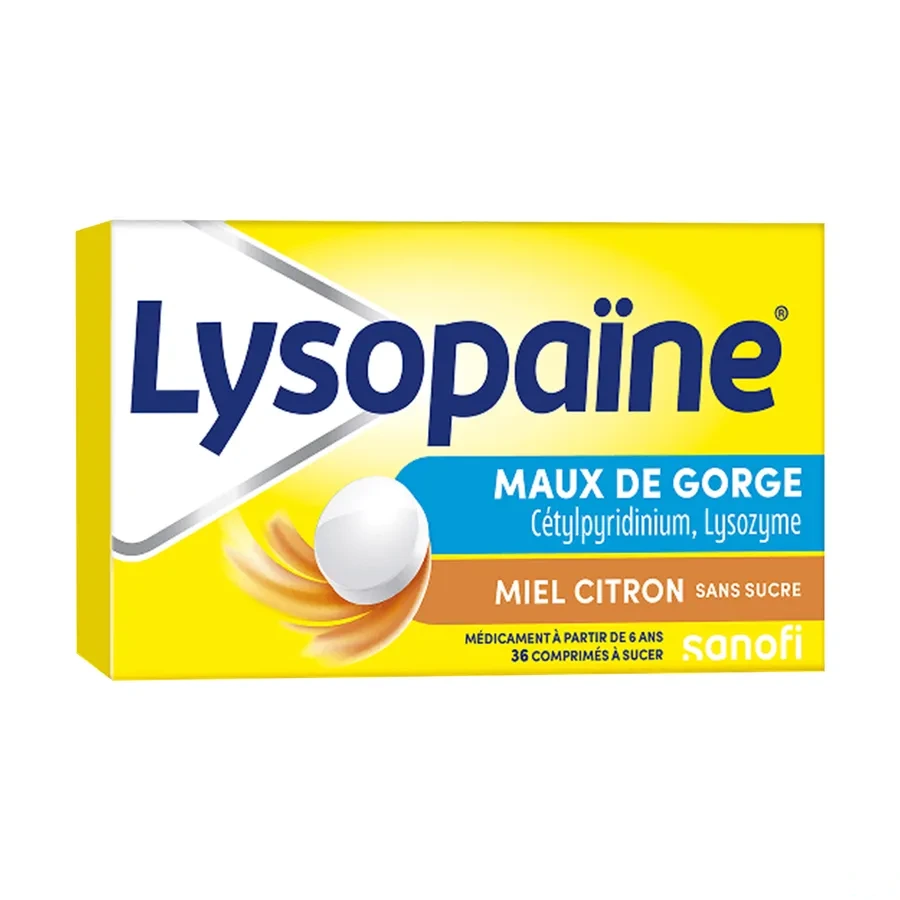 Lysopaïne Maux de Gorge