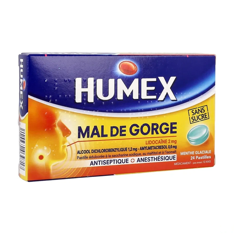 Humex Mal de Gorge Pastilles