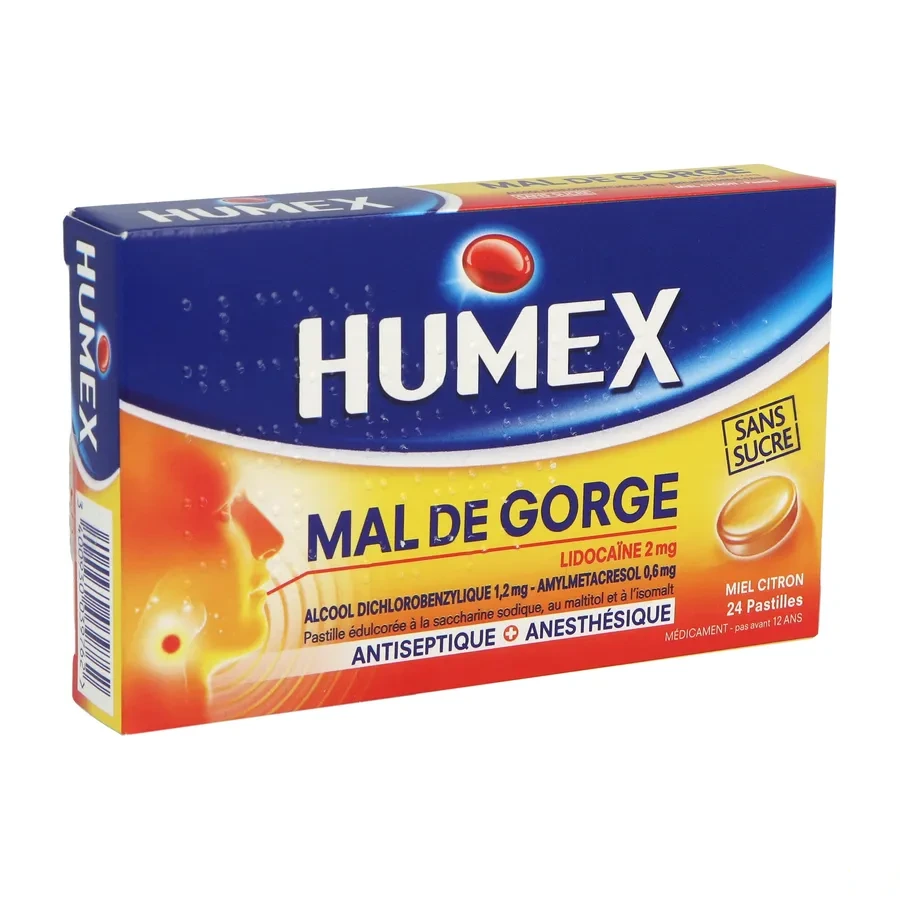 Humex Mal de Gorge Pastilles