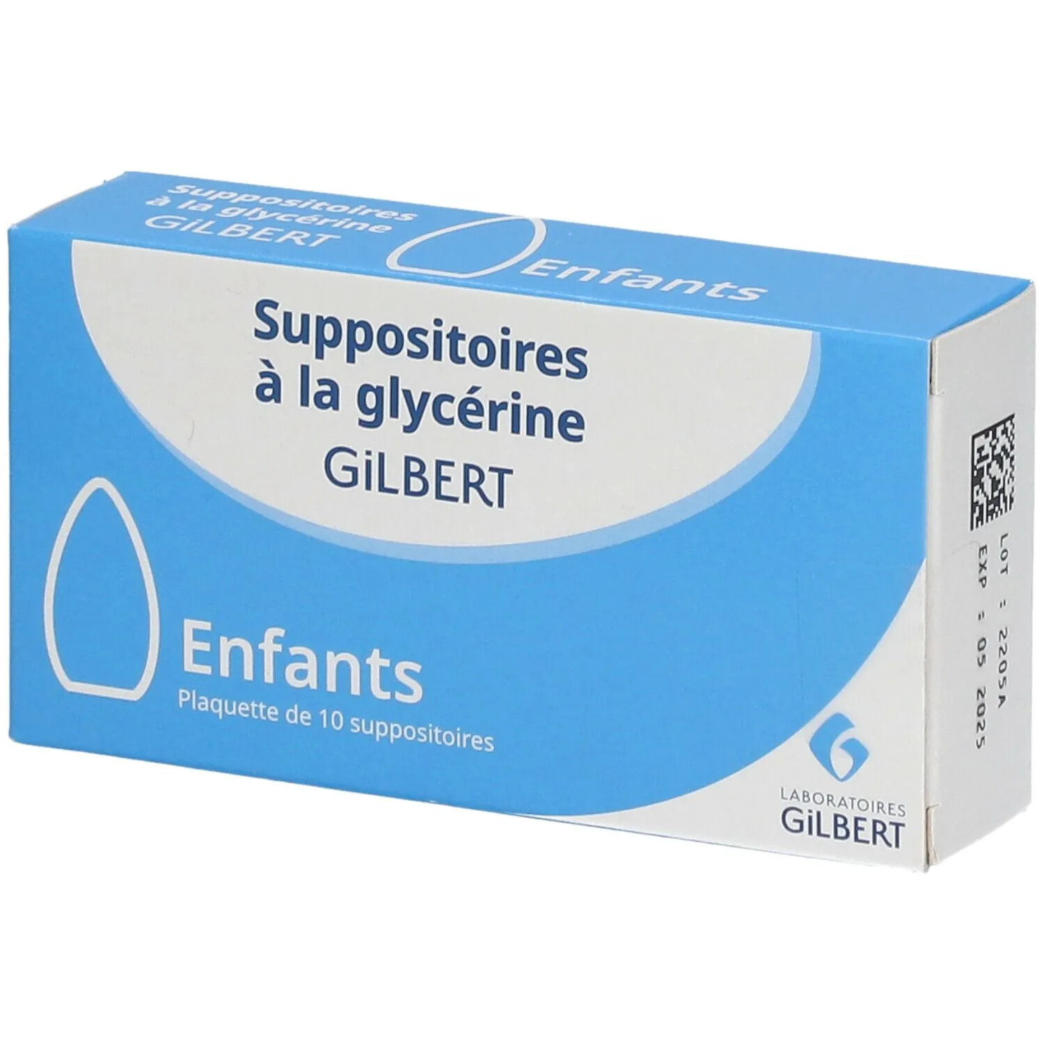 Gilbert Suppositoires à la glycérine Enfant