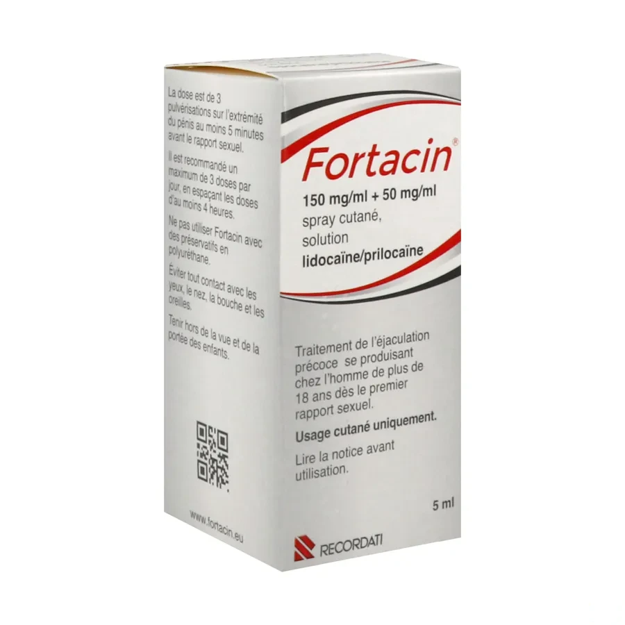 Fortacin spray contre l'éjaculation précoce