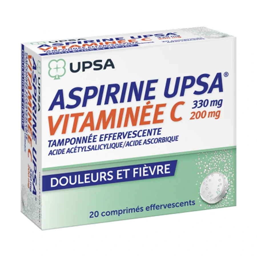 Aspirine vitamine C 330mg / 200mg