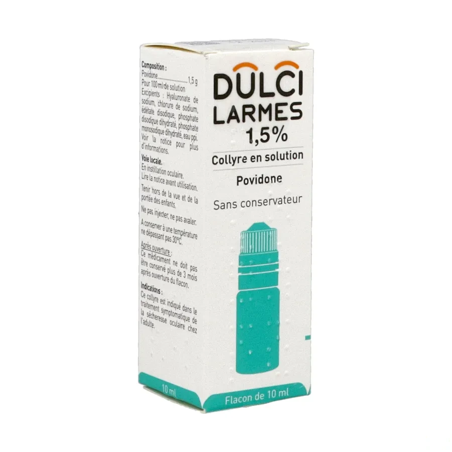 Dulcilarmes 1,5% Collyre