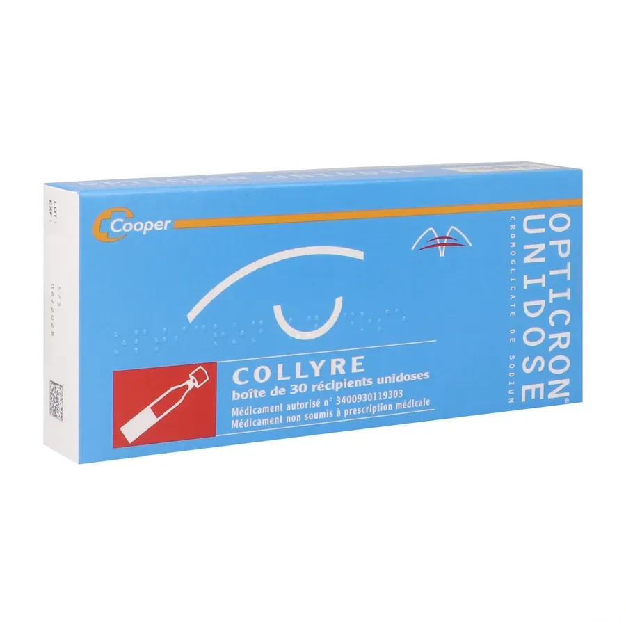 Opticron Collyre Cromoglicate de Sodium