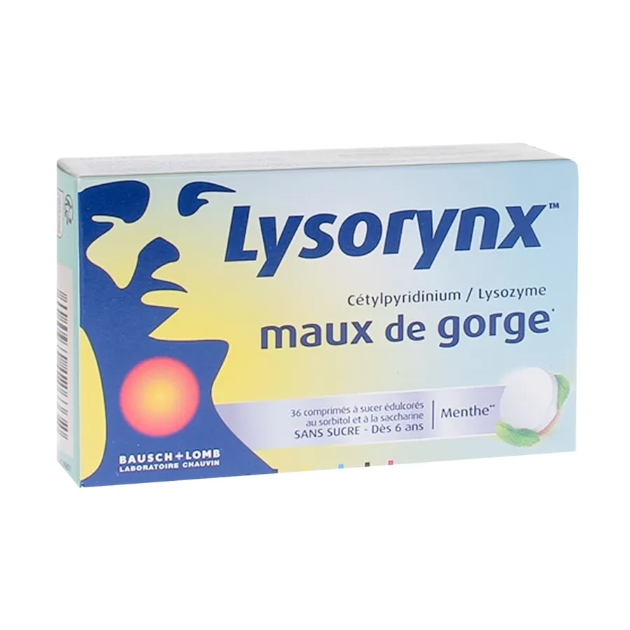 Lysorynx Maux de Gorge