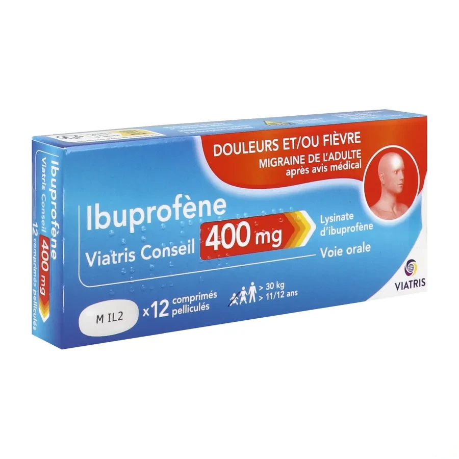 Ibuprofène 400 mg