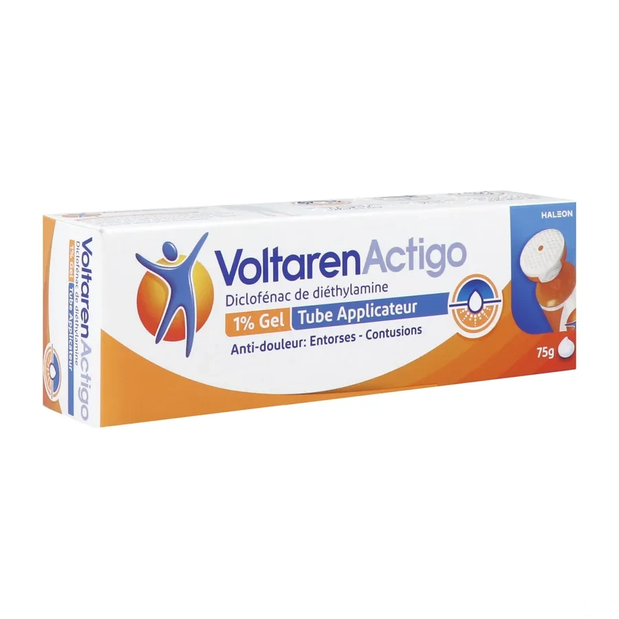 VoltarenActigo 1% Gel Entorses - Contusions