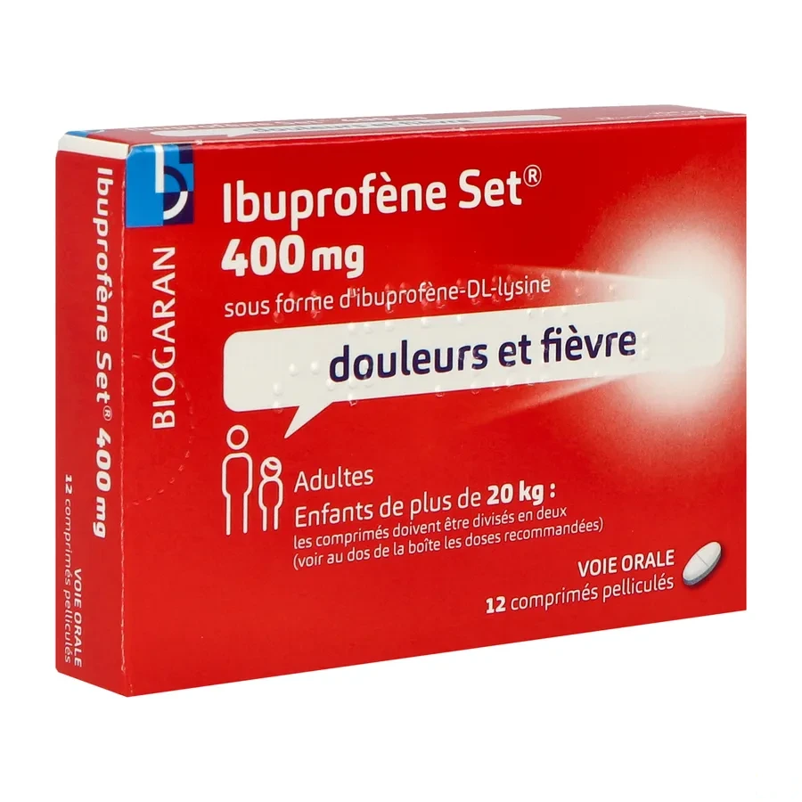 Ibuprofène 400 mg