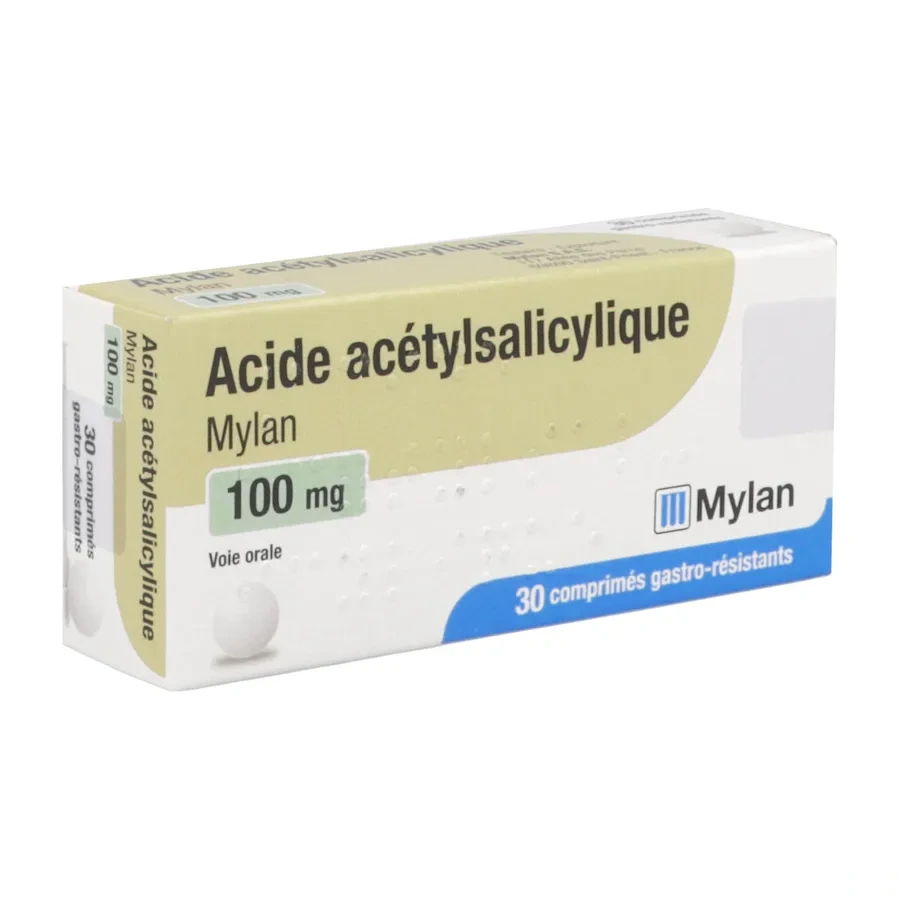 Acide Acétylsalicylique Mylan 100 mg