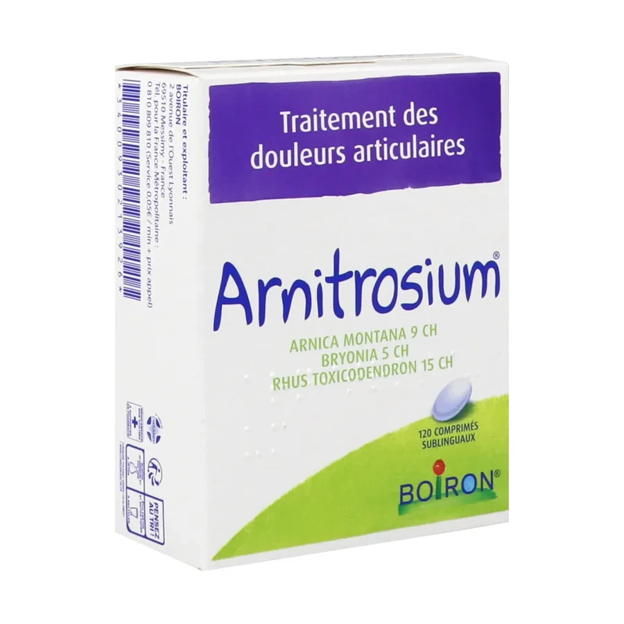 Boiron Arnitrosium Traitement des Douleurs Articulaires