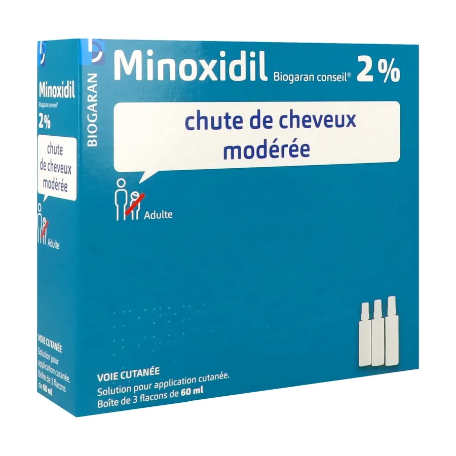 Minoxidil 2% 3x60 ml