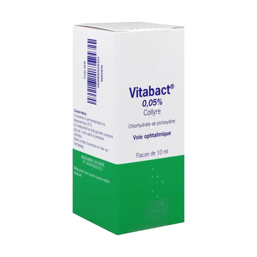 Vitabact 0,05% collyre