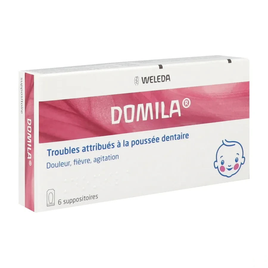 Weleda Domila Suppositoires Poussée Dentaire