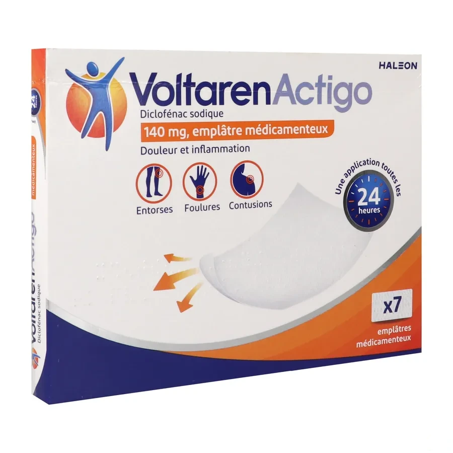 Voltaren Actigo Emplâtre Médicamenteux