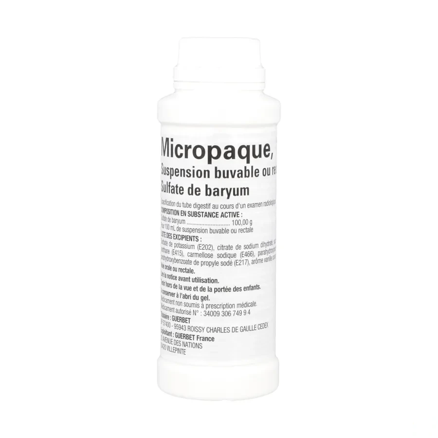 Micropaque Suspension Buvable ou Rectale