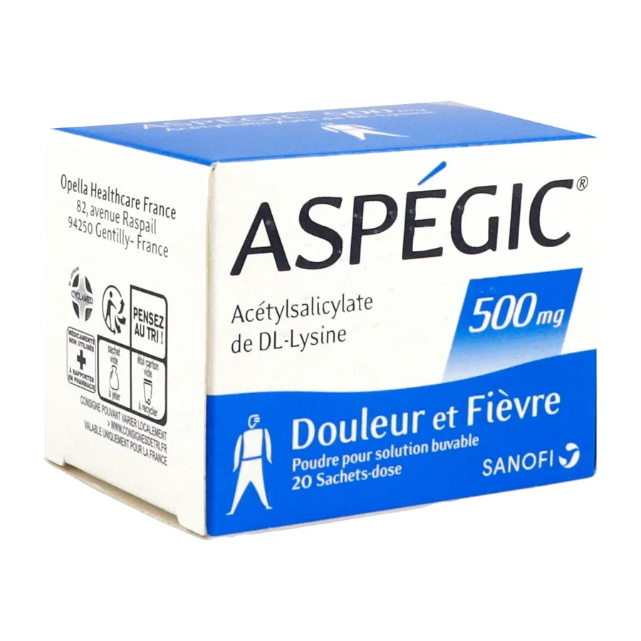 Aspégic 500 mg