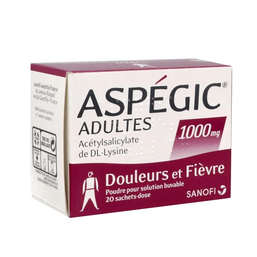 Aspégic Adulte 1000 mg
