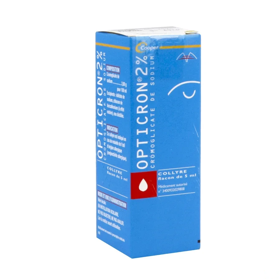 Opticron Collyre Cromoglicate de Sodium