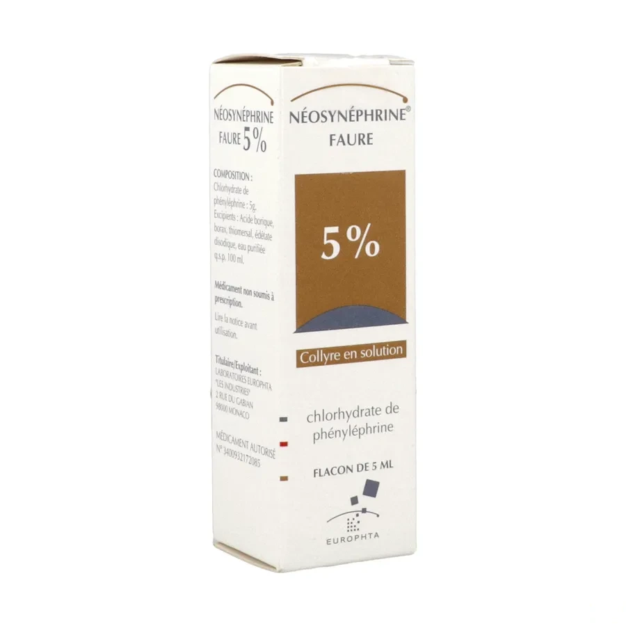 Néosynéphrine Faure Collyre 5 ml