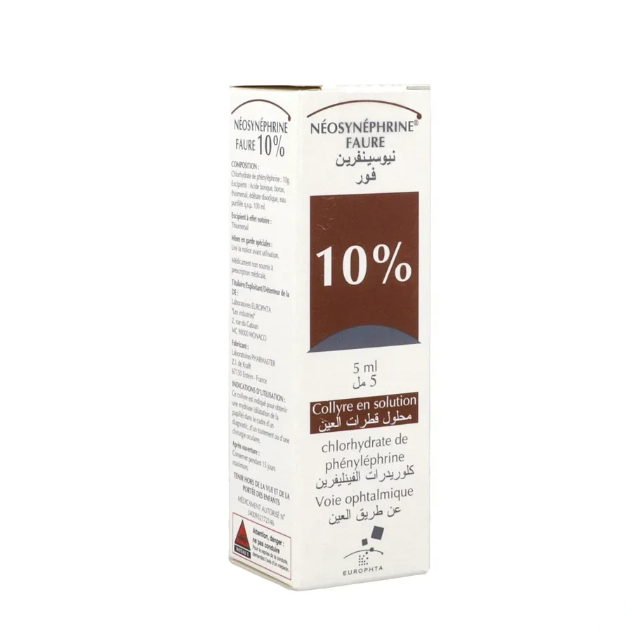 Néosynéphrine Faure Collyre 5 ml