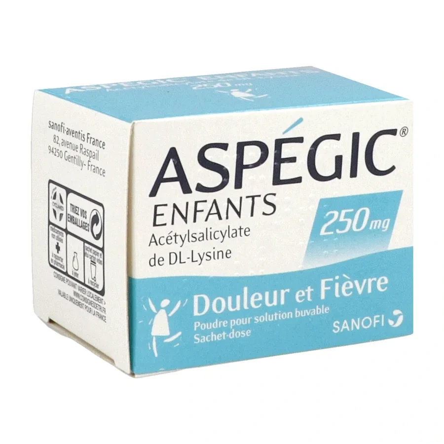 Aspégic Enfants & Nourrissons 100 & 250 mg