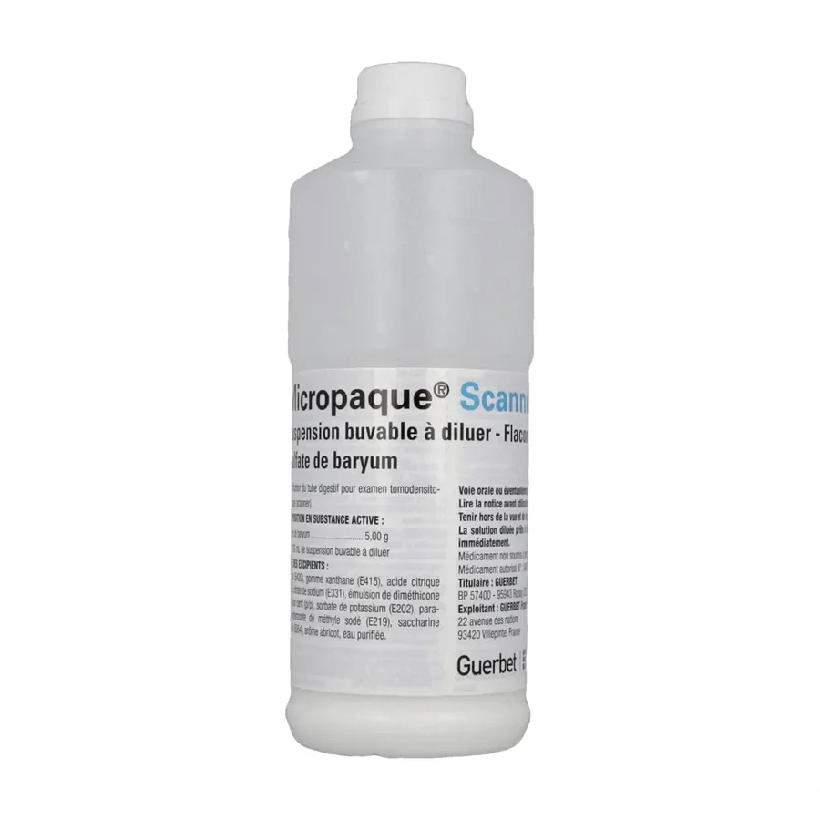 Micropaque Scanner suspension buvable