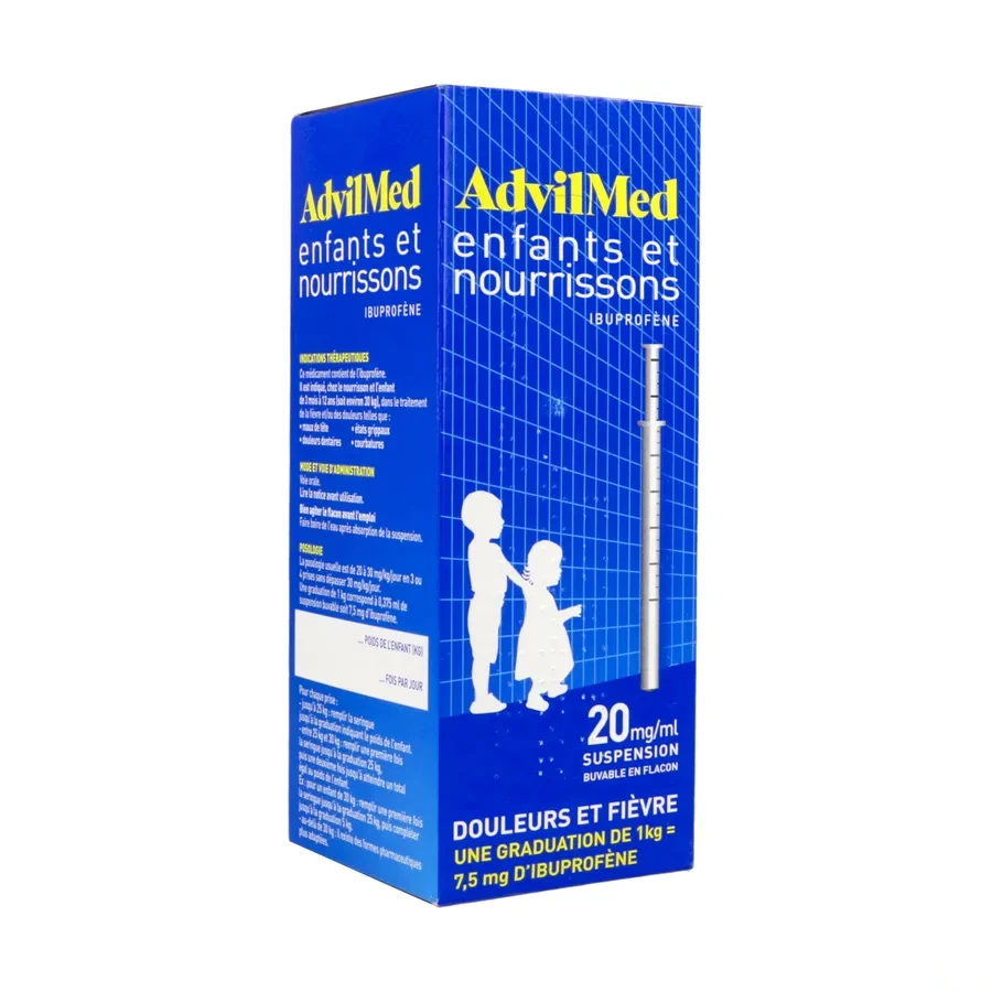 AdvilMed Sirop Enfant et Nourrisson 20 mg/ml