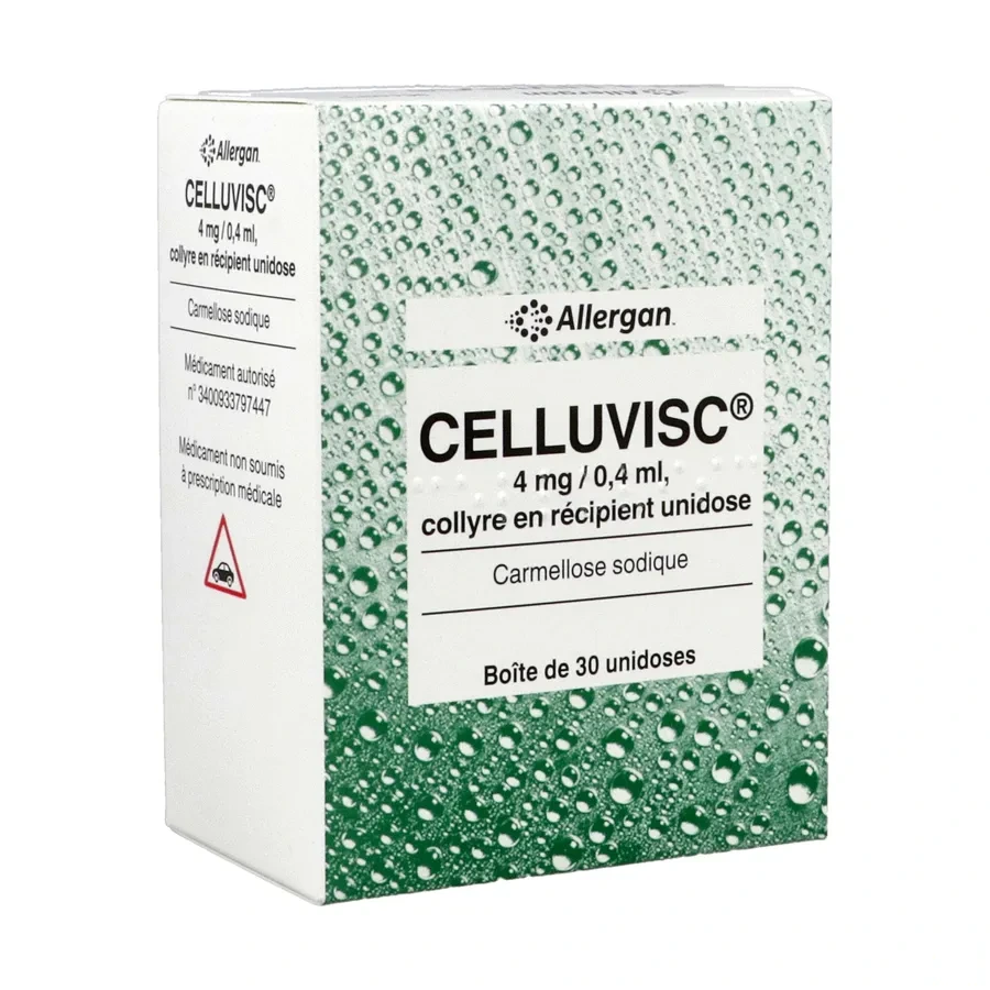 Celluvisc 4mg / 0,4ml Collyre en Unidoses
