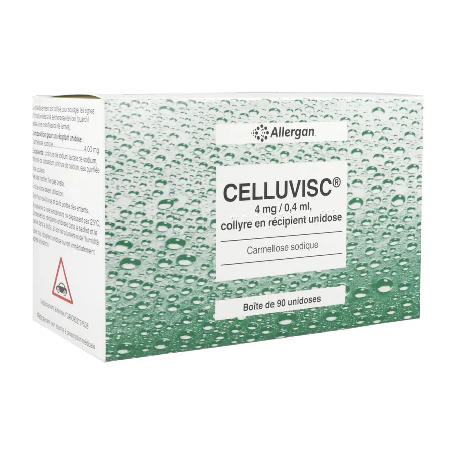 Celluvisc 4mg / 0,4ml Collyre en Unidoses
