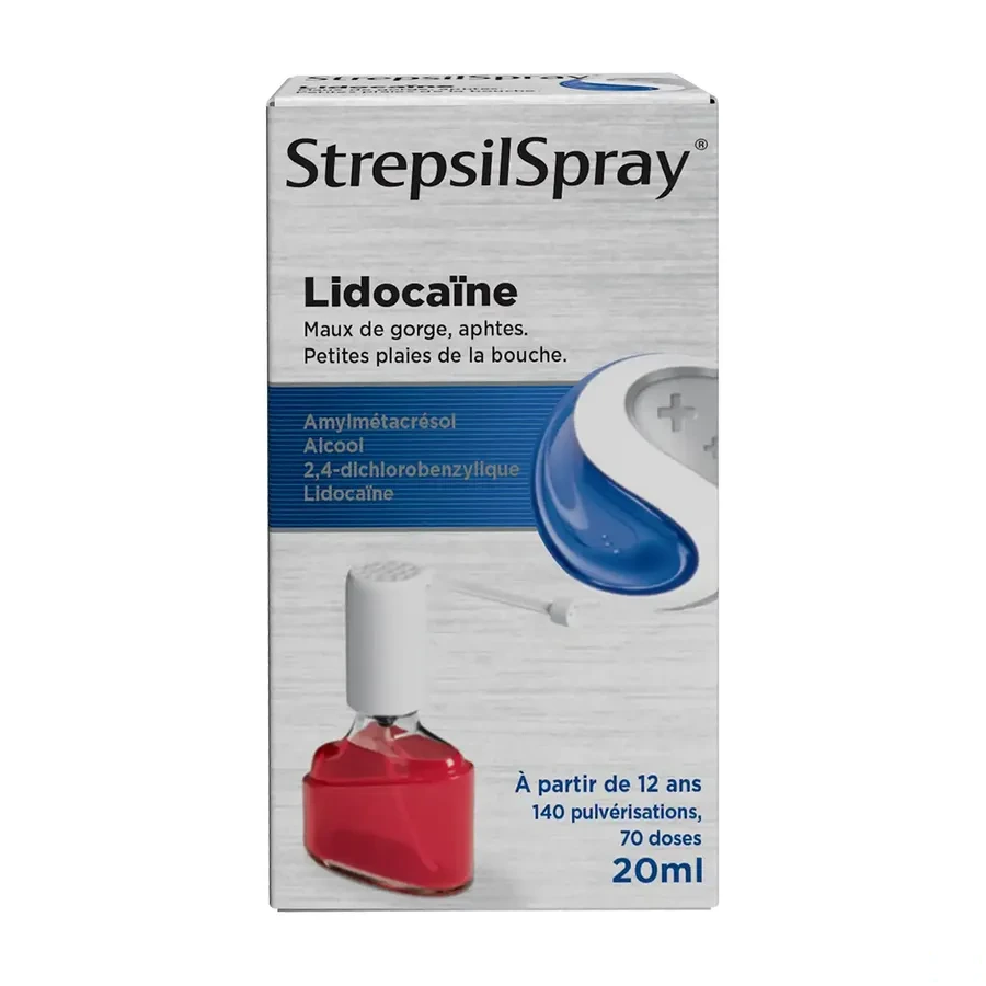 StrepsilSpray Lidocaïne