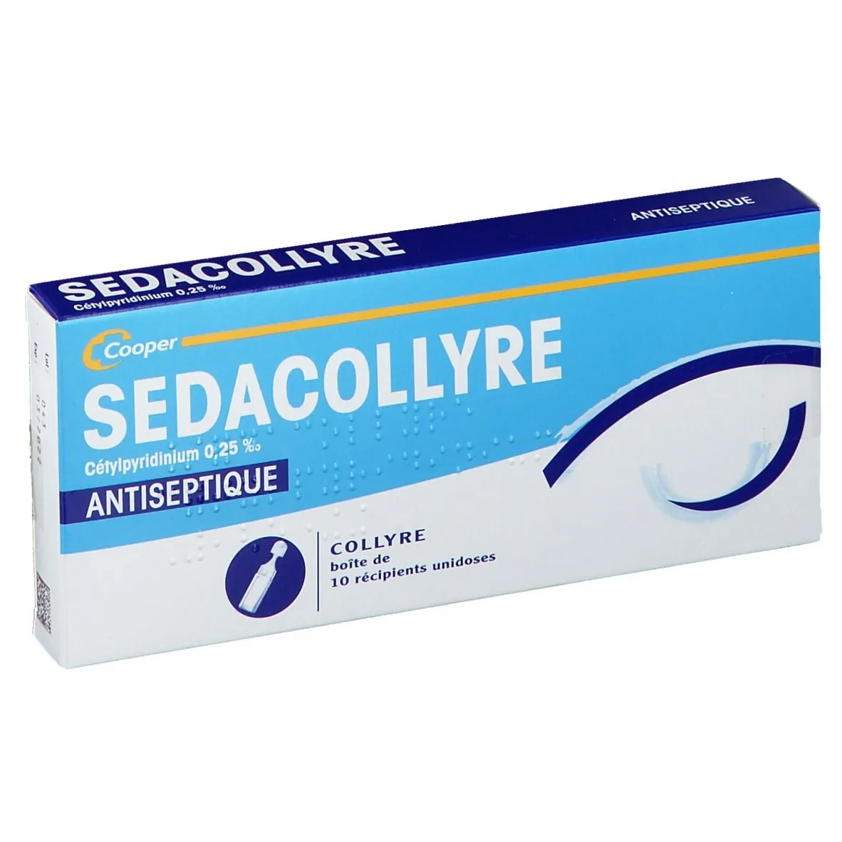 Sedacollyre Collyre Antiseptique