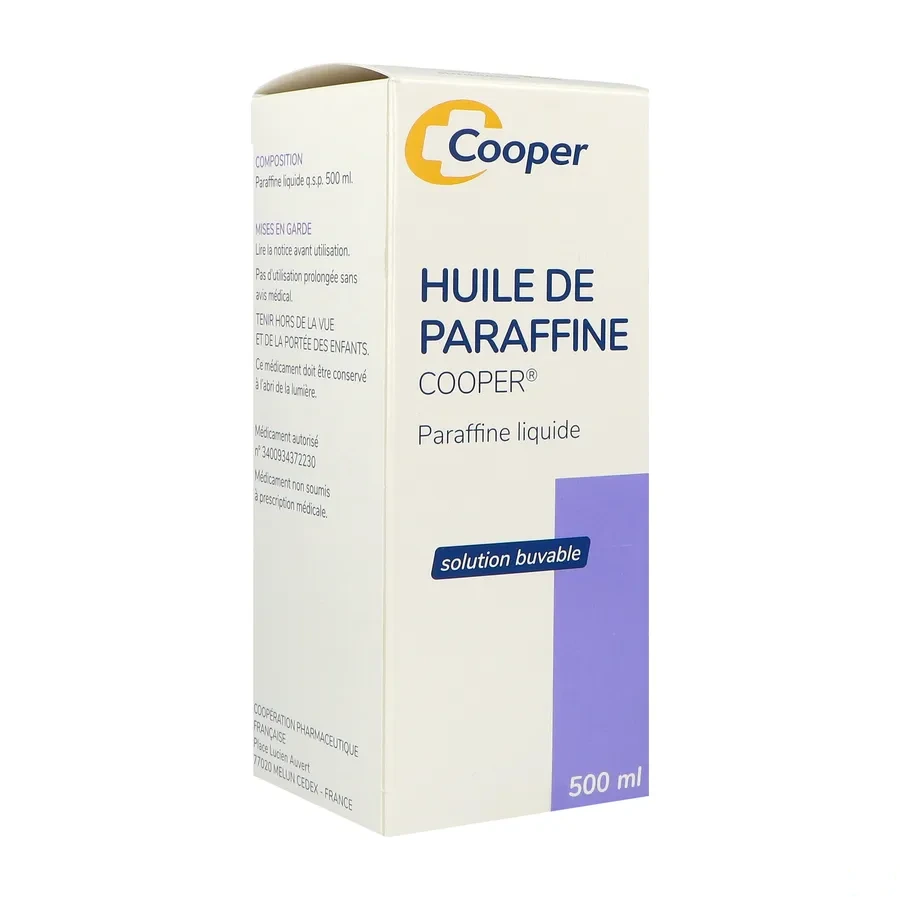 Cooper Huile de Paraffine Solution Buvable