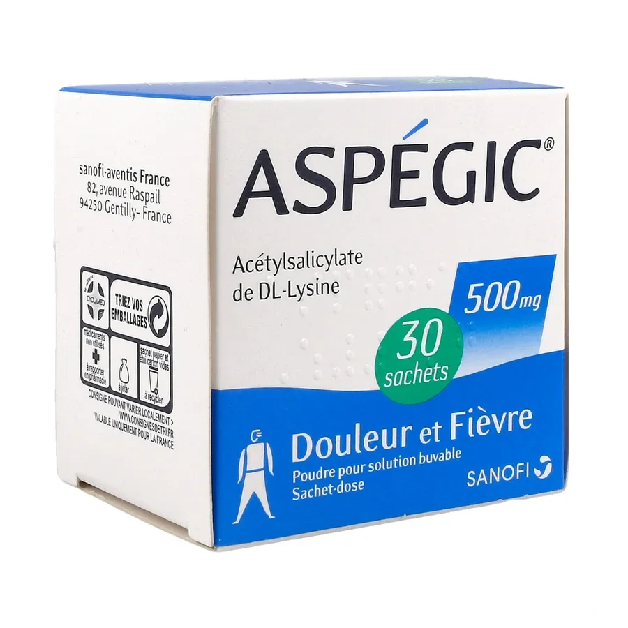Aspégic 500 mg