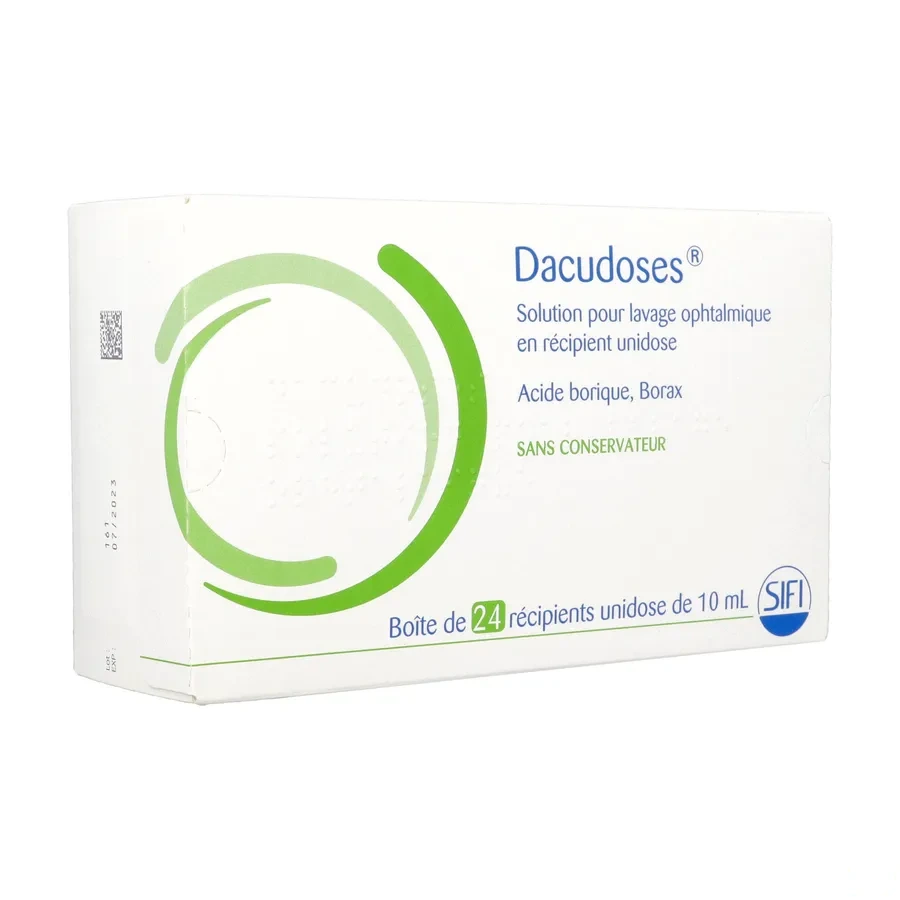 Dacudoses Lavage Oculaire