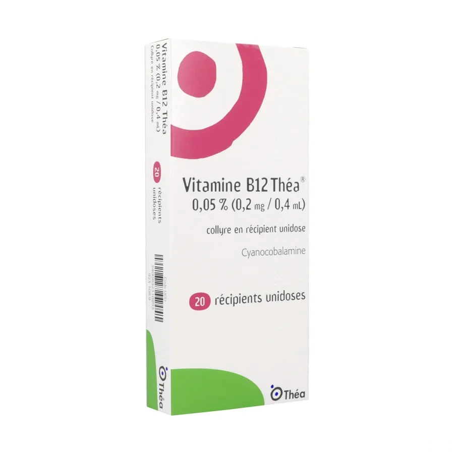 Théa Vitamine B12 Collyre en unidoses