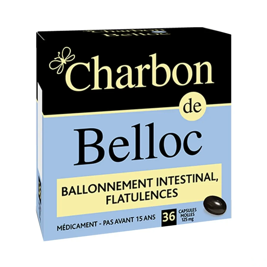 Charbon de Belloc capsules