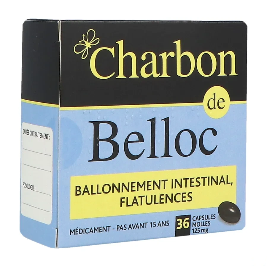 Charbon de Belloc capsules