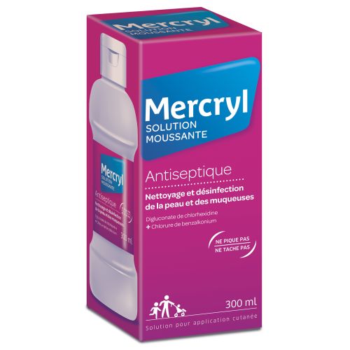 Mercryl Solution Moussante Antiseptique