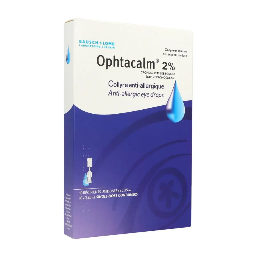 Ophtacalm 2% Collyre Anti-allergique