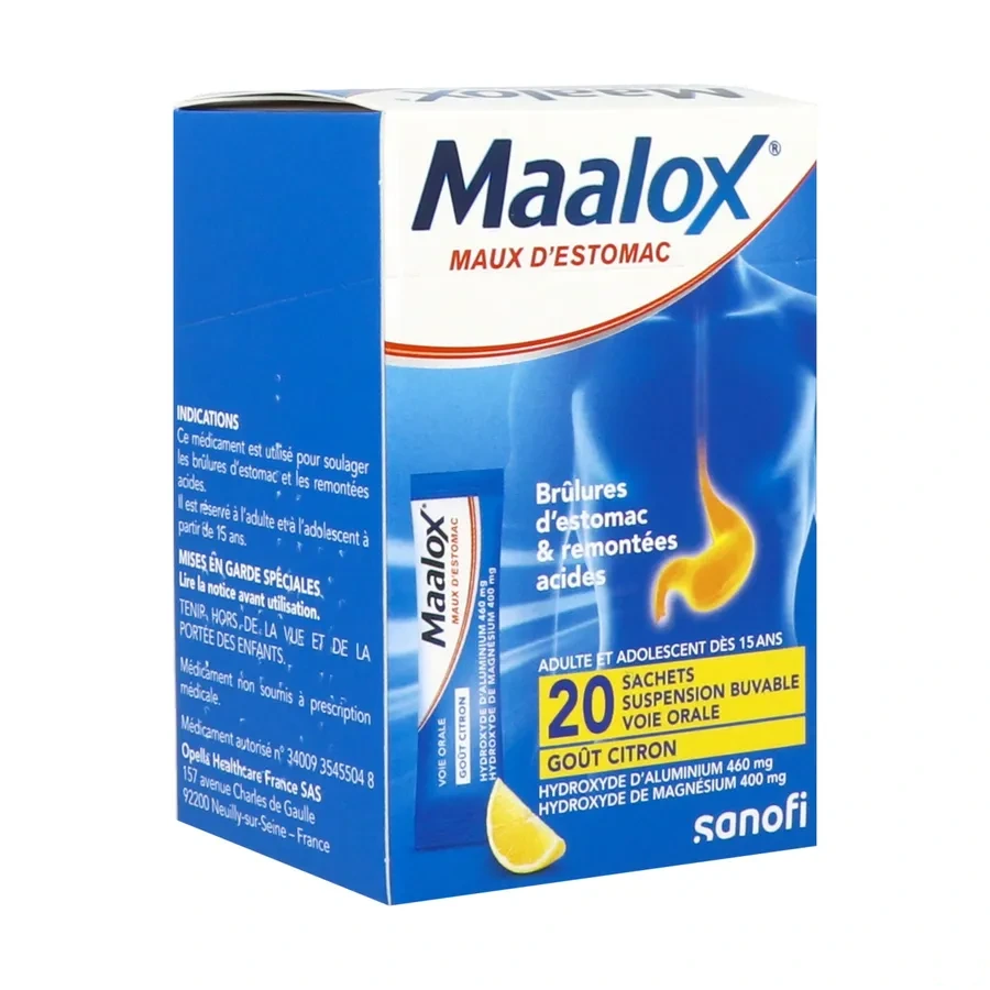 Maalox Maux d'Estomac & Reflux