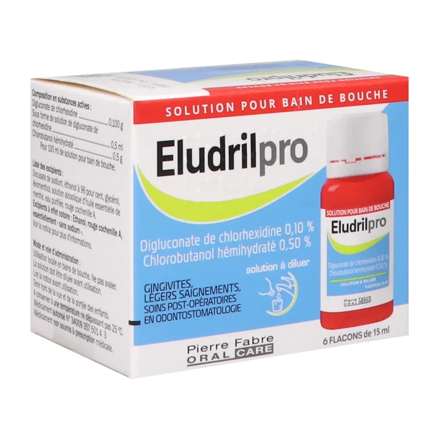 Eludril PRO Bain de bouche Flacon