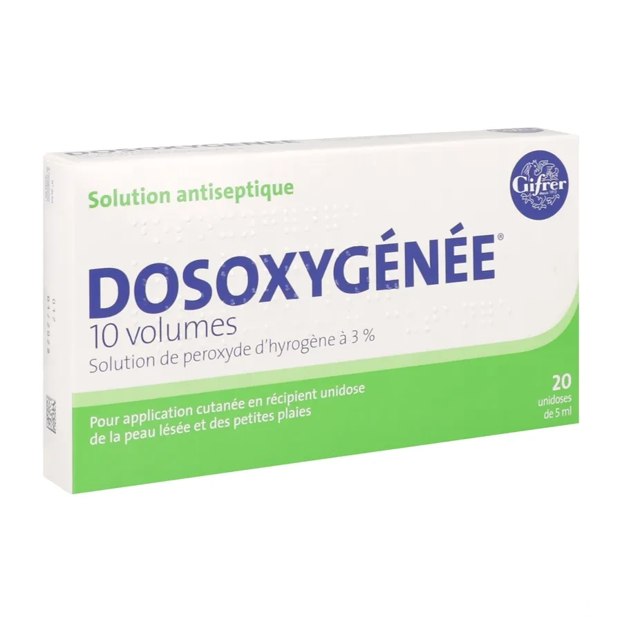 Gifrer Dosoxygénée 10 Volumes Solution Antiseptique