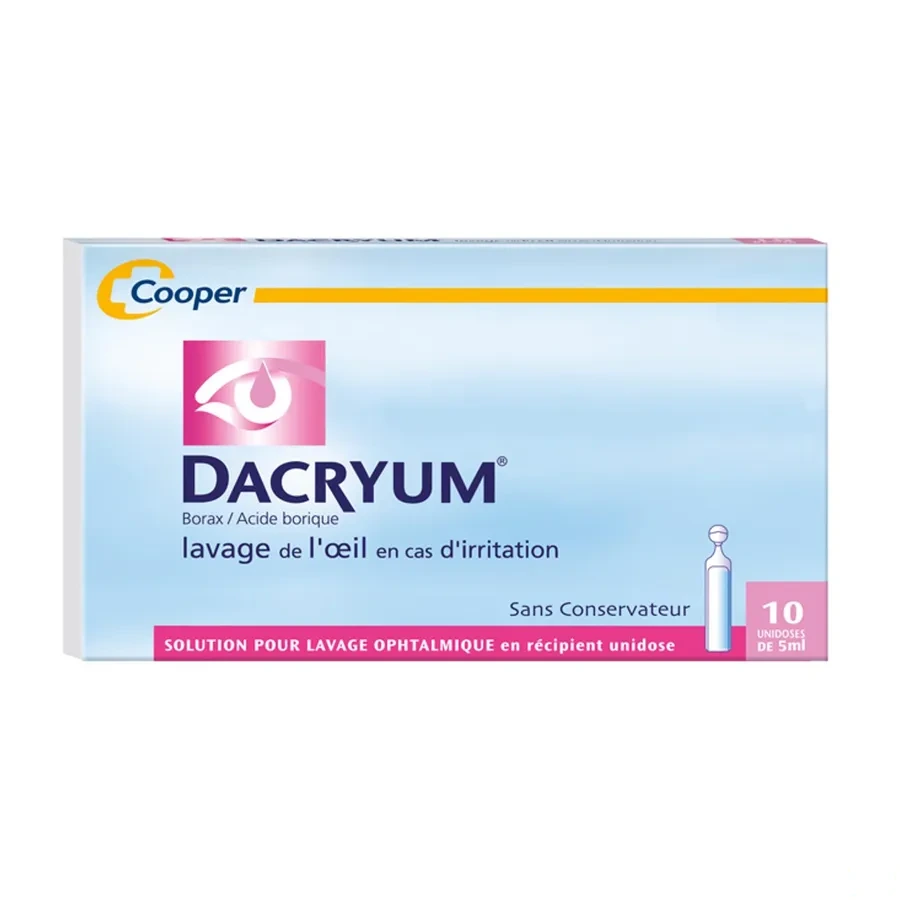 Dacryum Solution pour Lavage Ophtalmique