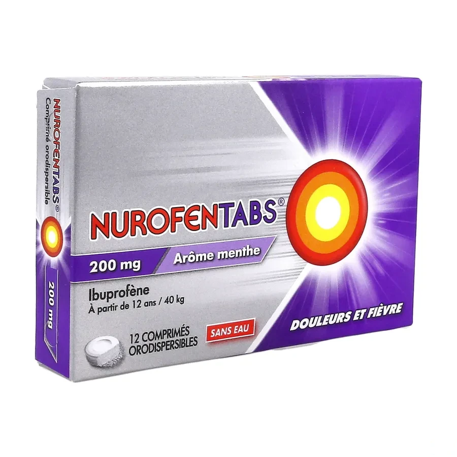 NurofenTabs Ibuprofène 200 mg
