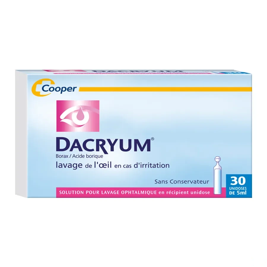 Dacryum Solution pour Lavage Ophtalmique