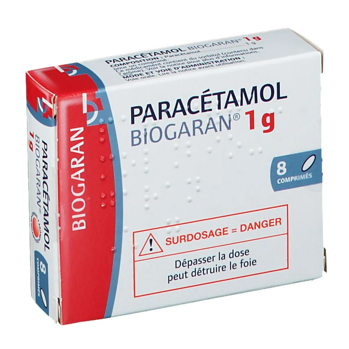 Paracétamol 1g